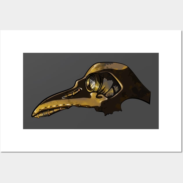 Plague Mask Wall Art by Thedustyphoenix